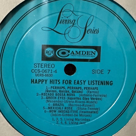 “Happy Hits for Easy Listening” Vinyl Records (5 Records) - Picture 11 of 13